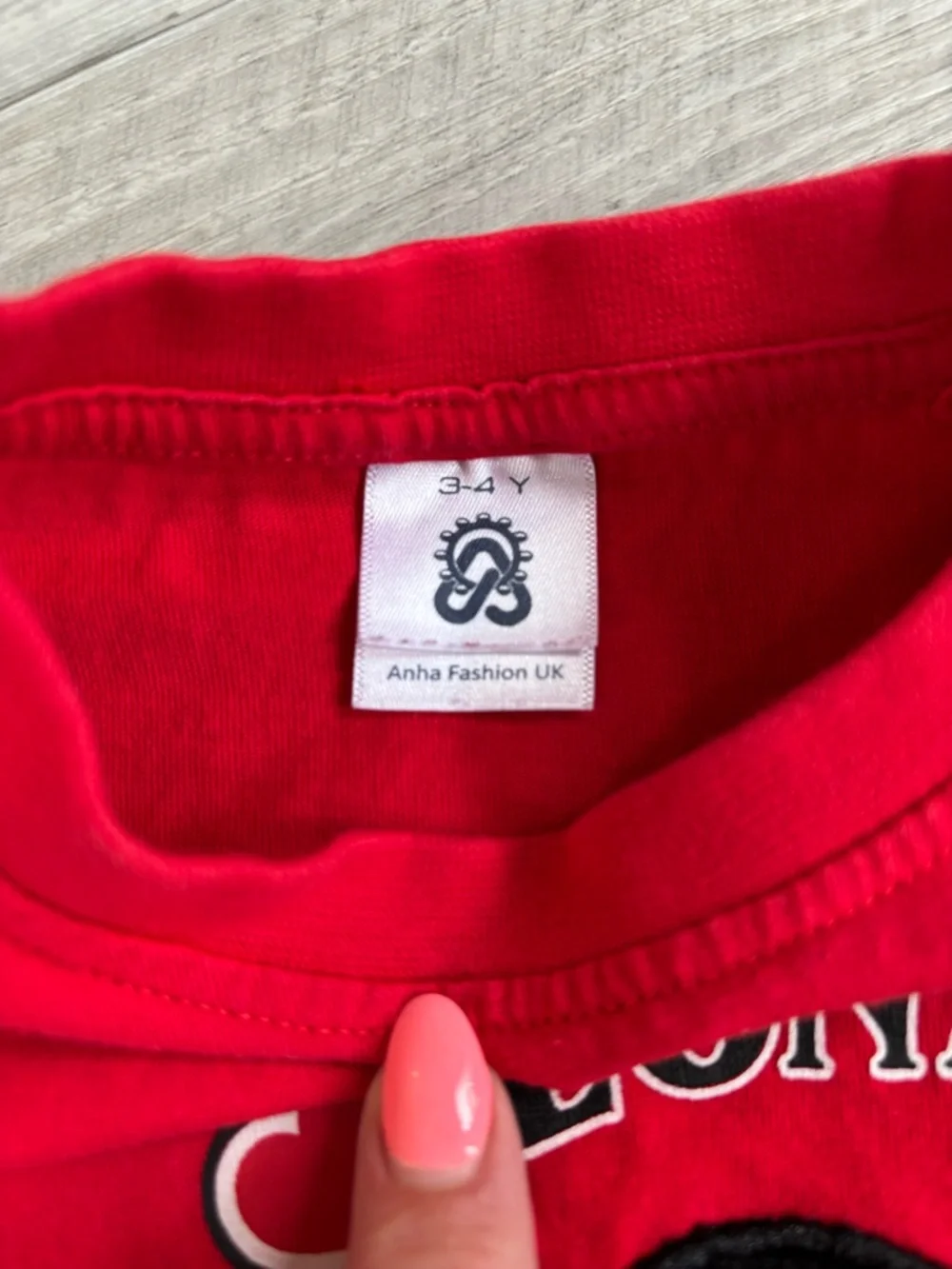 anha fashion UK bright red
